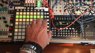 Percussive Rig with Westlicht Performer and Launchpad Mini [upl. by Attlee]