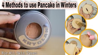 How to use Kryolan Pancake in Winters Dry Normal amp Oily Skin  Kryolan Professional makeup products [upl. by Laehcym]