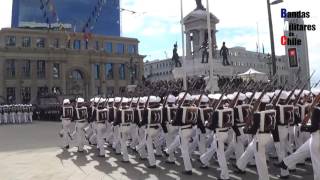 Glorias Navales 2016 Desfile Escuela Naval quotArturo Pratquot [upl. by Zippel]