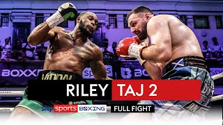 FULL FIGHT Viddal Riley vs Anees Taj 2  REMATCH 😤 [upl. by Septima]