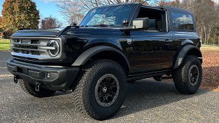 2024 Bronco Ford Aeroskin II Hood Deflector Install [upl. by Enneite116]