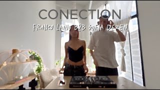 Conection  Franco Laino B2B Sofia Deren Organic amp Progressive House [upl. by Fiester]