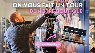 Boutique Tour partie 1  tous nos produits japonais [upl. by Eldrid]