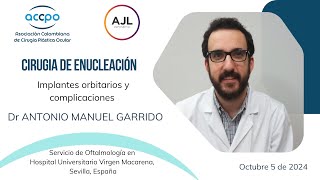 Cirugía de Enucleación Implantes Orbitarios y Complicaciones [upl. by Landbert]