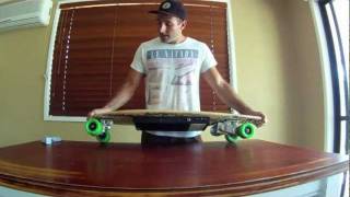 Part 2  A detailed look at the Evolve electric pintail skateboard [upl. by Kubis762]