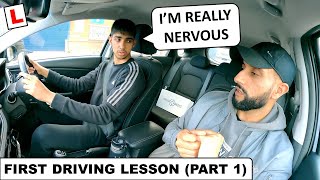 FIRST Driving Lesson Lesson 1 Part 1  Raajans Driving Journey  What to expect [upl. by Terri]