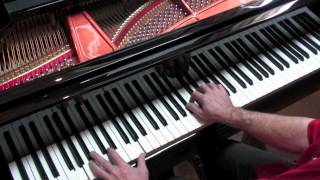 Bach Kempff Siciliano  P Barton FEURICH 218 grand piano [upl. by Dombrowski511]