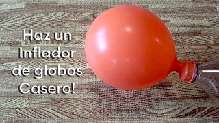 Como hacer un Inflador de Globos Casero [upl. by Kumar]