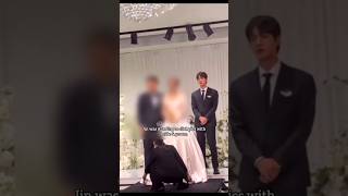 Jin changed his position towards groom 🫂🤗 [upl. by Anura]