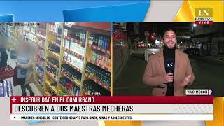 Dos maestras mecheras en un supermercado [upl. by Ayenet]