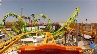 Coast Rider Roller Coaster POV Knotts Berry Farm California [upl. by Glenna]