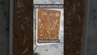 Instant sweet recipeGram flour recipeInstant besan barfi recipeSehrishi cooking and Vlogsshorts [upl. by Cindee831]