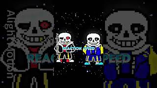 Outertale sans Fanon VS Fell sans Canon [upl. by Imiaj]