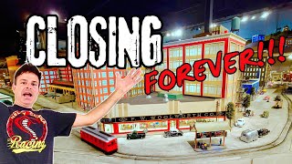 🚂 Worlds Largest Model Railroad Display CLOSING FOR GOOD  enterTRAINment Junction [upl. by Roux114]