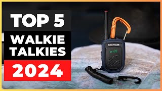 Best Walkie Talkies 2024 watch before you buy [upl. by Dinny]