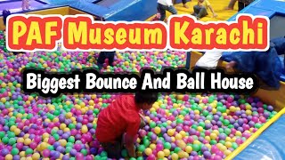 PAF Museum Park Biggest Amusement Park In Karachi WinterLand  Bounce Mania [upl. by Velasco430]