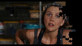 Maggie Gyllenhaal Puzzle Time Lapse 500pcs [upl. by Asiil]