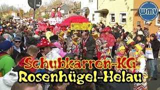 Gladbeck Schubkarren KG Rosenhügel Karnevalsumzug [upl. by Nylak]