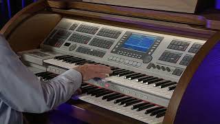 2nd Demonstration Video of sounds from Maestro A2000 Organ by Ringway [upl. by Hsetih]