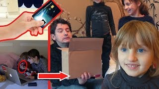 PRANK STORY  KALYS VOLE LA CARTE BANCAIRE DE PAPA POUR ACHETER UN iPAD EN OR   Studio Bubble Tea [upl. by Turk]