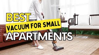 Top 5 Best Vacuums For Small Apartments In 2024  Updated [upl. by Ynohtnaleahcim]