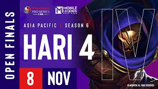 🔴 ID AP Mobile Legends Bang Bang  Snapdragon Mobile Open Finals  Season ke6  Hari 4 [upl. by Rocker]