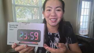 MustHave Bedroom Gadget 74 Digital Alarm Clock  USB C Charging  Unboxing Amazon Review [upl. by Jonette589]