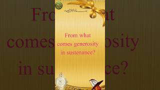 From what comes generosity in sustenance quran quranforeveryheart [upl. by Narcho866]