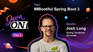 Bootiful Spring Boot 3  Josh Long  Java ON 2023 [upl. by Jemima]