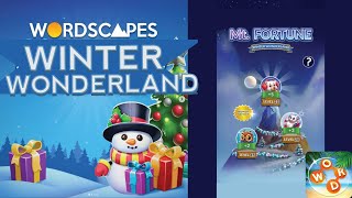 Winter Wonderland Mount Fortune Wordscapes S2E03 [upl. by Nedrud638]