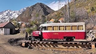 GONDOLA CARRIL t1024  Persecucion LOS ANDES  RIO BLANCO  LOS ANDES [upl. by Eelrak]