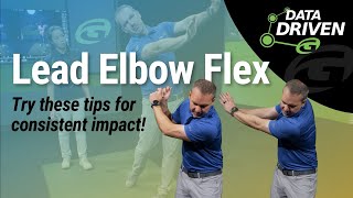 How to keep the lead arm straight Golf Swing Tips [upl. by Airdnazxela962]