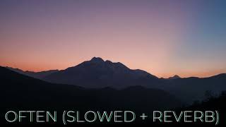 often slowed  reverb  the weekend  remix [upl. by Thaddeus]