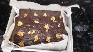 how to make cakey brownie at home😱😯 woh bhi bahot hi easy method se alishashafique2037 [upl. by Eillim]