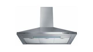 Coifa de Parede 6 Bocas 90cm Inox Brastemp Ative BAI91A [upl. by Terza]