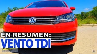 🔵 Resumen Vento TDI Diesel ¡40 Más Kilometros Por Litro Auto Compacto [upl. by Hatnamas992]