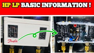 HP LP Pressure Switch basic information  Danfoss hp lp pressure switch KP15  hvac training videos [upl. by Rao]