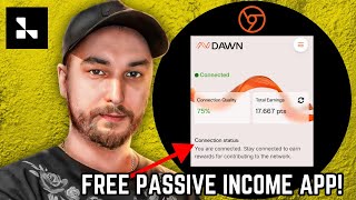 FREE Crypto App DAWN Validator  Passive Income 2024 [upl. by Alber]