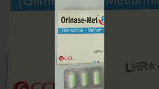 Orinase Met 1500mg Tablet Uses Orinase Met 2500mg Tablet Uses Metformin [upl. by Enrak]