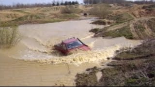 Toyota Hilux in Deep Water [upl. by Wahl]