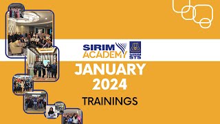 SIRIM STS January 2024 Trainings [upl. by Alvarez344]