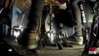 James Payne  Swivel Technique with chain drum pedals [upl. by Yleek]