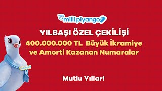 Milli Piyango 31 Aralık 2023 Çekilişi No 77  Büyük İkramiye ve Amorti Kazanan Numaralar [upl. by Clauddetta]