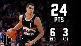 Michael Porter Jr Highlights  Pelicans vs Nuggets  15th Nov 2024 [upl. by Tabatha]