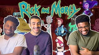 VINDICATORS 3  RICK AND MORTY SEASON 3 EPISODE 4 REACTION [upl. by Kinata]