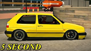 CAR PARKING MULTIPLAYER VOLKSWAGEN GOLF MK2 BEST GEARBOX [upl. by Jeremias138]