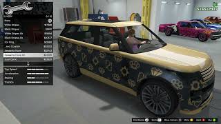 GTA 5 Gallivanter Baller STD Range Rover L460 DLC Vehicle Customization [upl. by Tull]