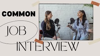 Common Job Interview Questions amp Answers [upl. by Shoemaker]