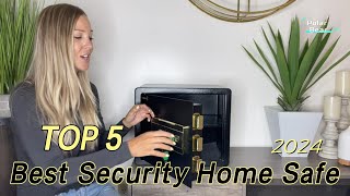 TOP 5 Best Security Home Safe with Digital Keypad 2024 [upl. by Clementia887]