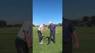 Backswing roll drill golf golfswing golftips golfswingcoach golfswingtips [upl. by Notnroht]